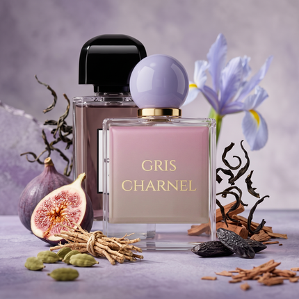 Viral Parfums version of Gris Charnel EdP inspired by BDK. Excellent quality, 1:1 similarity, for a fraction of a price.