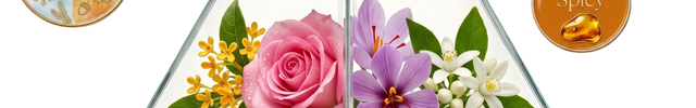 Fragrance notes of Guidance: Pear, Hazelnut, Olibanum, Osmanthus, Rose, Saffron, Jasmine, Sandalwood, Vanilla, Akigalawood, Labdanum, Ambergris. Viral Parfums version of scent inspired by Amouage

Accords: Creamy, Woody, Warm Spicy, Sweet, Fruity
Gender: Female, Unisex
Season: wearable all year round