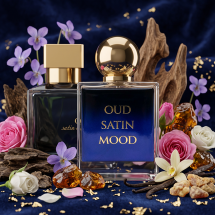 Viral Parfums version of Oud Satin Mood EdP inspired by Maison Francis Kurkdjian. Excellent quality, 1:1 similarity, for a fraction of a price.
