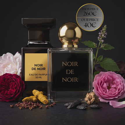 Viral Parfums version of Noir de Noir EdP inspired by Tom Ford. Excellent quality, 1:1 similarity, for a fraction of a price.